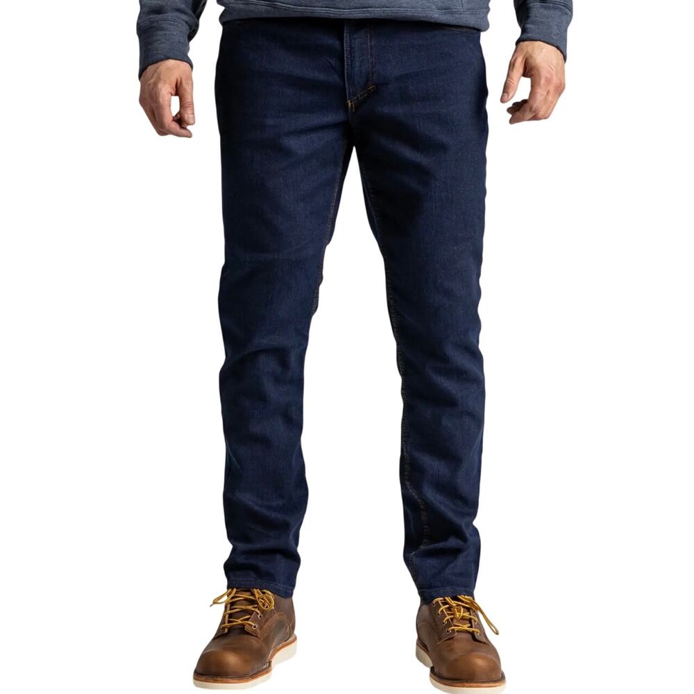 Origin jeans, Mens taper dark wash jeans, Delta flex, Size W 30 L32